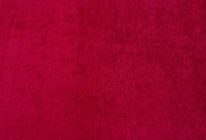 Vintage Fuchsia Rose Classic 2'9X19 Tabriz Persian Runner Rug