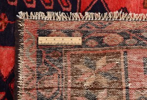 Vintage Red Tribal 4X6 Hamedan Persian Rug