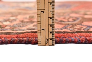 Antique Geometric Tribal 4X6'7 Hamedan Persian Rug