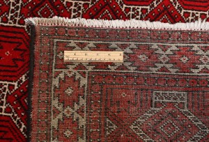 Antique Red Tribal 4X6'5 Balouch Persian Rug