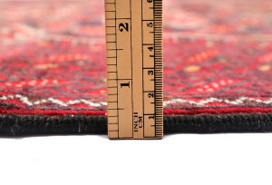 Vintage Red Tribal 3'6X6'7 Balouch Persian Rug
