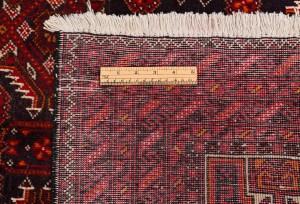 Vintage Red Tribal 3'6X6'7 Balouch Persian Rug