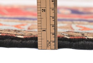 Vintage Tribal Geometric 3'6X6'6 Hamedan Persian Rug