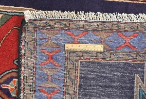 Vintage Tribal Geometric 3'6X6'6 Hamedan Persian Rug
