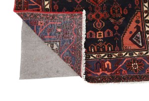 Vintage Tribal Geometric 4X7 Hamedan Persian Rug