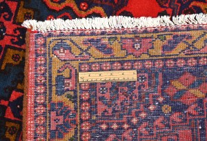 Vintage Tribal Geometric 3'7X6'9 Viss Persian Rug
