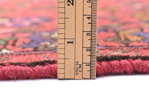 Vintage Red Tribal 3'2X10'7 Hamedan Persian Runner Rug
