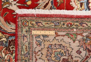 Vintage Red Traditional 10X12'6 Tabriz Persian Rug