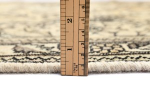 Antique Muted Floral 6'4X9'6 Distressed Vintage Oriental Rug