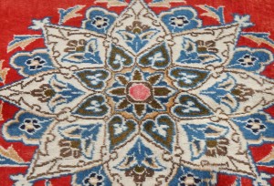 Semi Antique Red Traditional 3X5 Tabriz Persian Rug