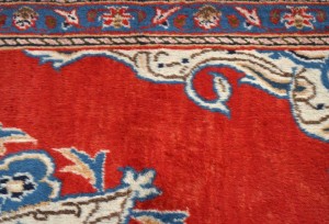 Semi Antique Red Traditional 3X5 Tabriz Persian Rug