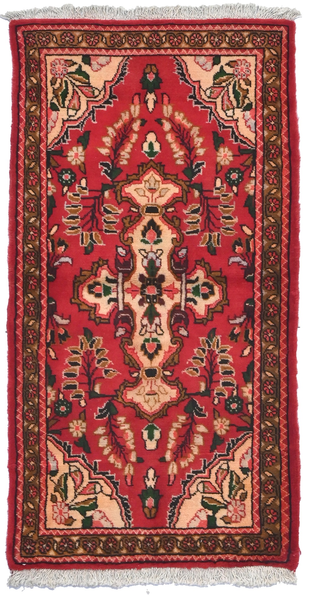 Vintage Red Tribal 2'5X4'8 Lilian Persian Rug