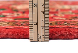 Vintage Red Tribal 2'5X4'8 Lilian Persian Rug