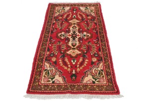 Vintage Red Tribal 2'5X4'8 Lilian Persian Rug