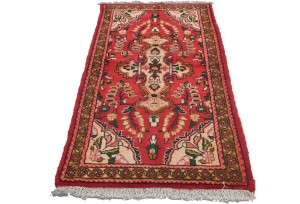 Vintage Red Tribal 2'5X4'8 Lilian Persian Rug