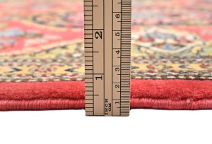 Vintage Classic Traditional 2'4X3'5 Kashan Persian Rug