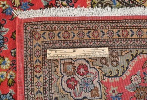 Vintage Classic Traditional 2'4X3'5 Kashan Persian Rug