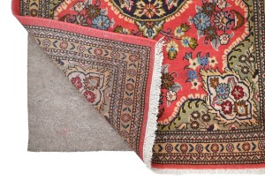 Vintage Classic Traditional 2'4X3'5 Kashan Persian Rug
