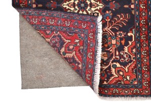 Vintage Purple-navy Traditional 2X3 Kashan Persian Rug