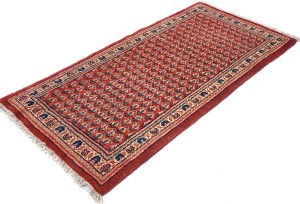 Vintage Red Tribal 2'3X4'6 Botemir Persian Rug