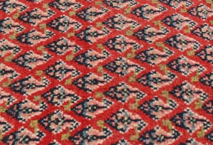 Vintage Red Tribal 2'3X4'6 Botemir Persian Rug