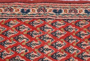 Vintage Red Tribal 2'3X4'6 Botemir Persian Rug