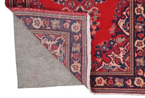 Vintage Red Classic Traditional 2'2X3'8 Kashan Persian Rug