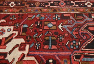 Vintage Maroon Red Tribal 3'6X11'3 Goravan Persian Runner Rug