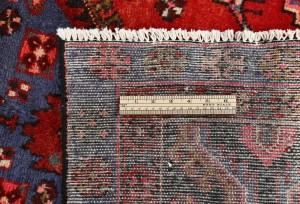 Vintage Red Tribal 4X7 Hamedan Persian Rug