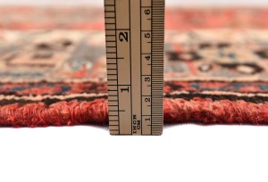 Semi Antique Red Tribal 4X7 Hamedan Persian Rug
