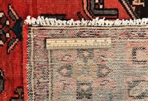 Semi Antique Red Tribal 4X7 Hamedan Persian Rug