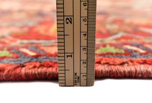 Vintage Traditional Geometric 7X10 Heriz Persian Rug