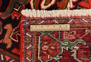 Vintage Traditional Geometric 7X10 Heriz Persian Rug