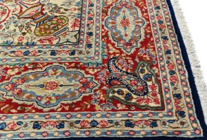 Vintage Traditional Floral 10X13 Kerman Persian Rug