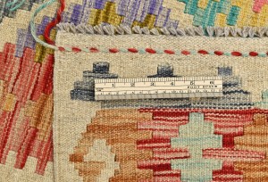 Multicolored Geometric Reversible 12X16 Kilim Oriental Rug