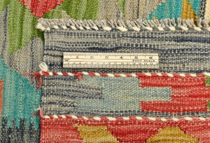Multicolored Geometric Reversible 11X16 Kilim Oriental Rug