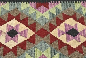 Multicolored Geometric Reversible 2X3 Kilim Oriental Rug