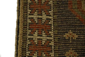 Khaki Tribal 4X7 Ghoochan Persian Rug