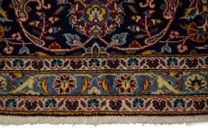Vintage Red Traditional 10X13 Kashan Persian Rug
