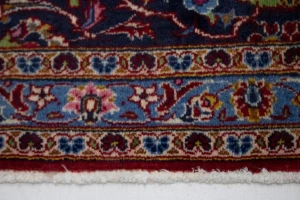 Vintage Red Traditional 10X13 Kashan Persian Rug