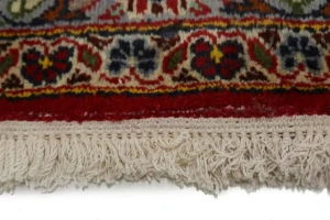 Vintage Red Traditional 10X14 Kashan Persian Rug