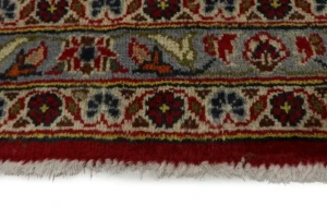 Vintage Red Traditional 10X14 Kashan Persian Rug