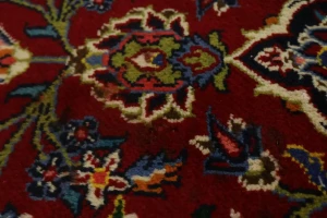 Red Vintage Traditional 8X12 Floral Kashan Persian Oriental Rug