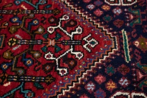 Red Tribal 3'5X5'0 Shiraz Persian Oriental Rug