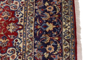 Vintage Red Traditional 10x17 Najafabad Persian Rug