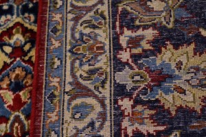 Vintage Red Traditional 10x17 Najafabad Persian Rug