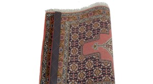 Dark Purple-navy Tribal 2X3 Bidjar Sanneh Persian Rug