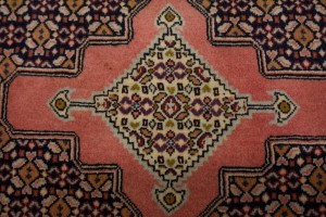 Dark Purple-navy Tribal 2X3 Bidjar Sanneh Persian Rug
