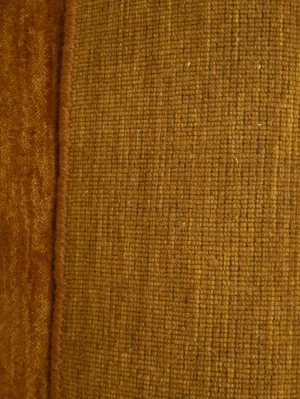 Orange Solid Gabbeh Modern Rug in All Size