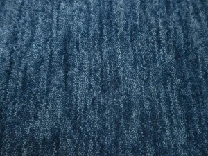 Steel Blue Solid Gabbeh Modern Rug in All Size